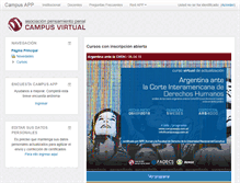 Tablet Screenshot of campusapp.com.ar